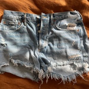 AGolde denim shorts! BNWT from the Rack.